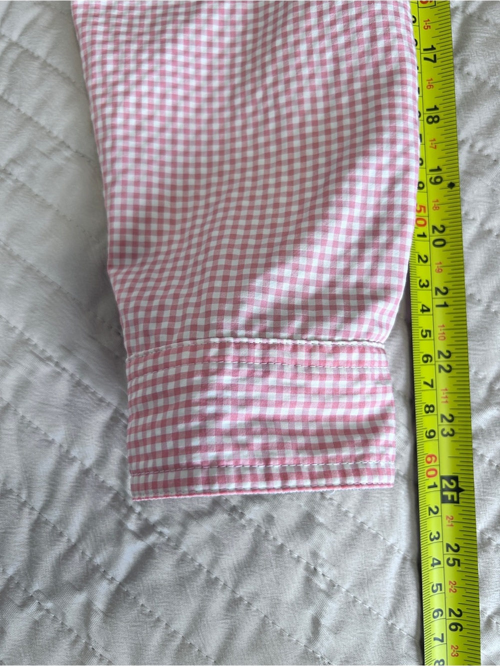Wind River Women’s Large Pink Gingham Button-Up Shirt Mosquito No Fly Zone LS - Picture 11 of 12